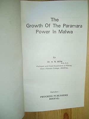 The Growth of the Paramara Power in Malwa