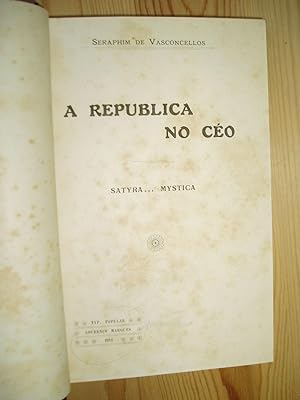 A Republica no Céo : Satyra.Mystica