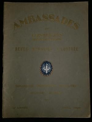 Bild des Verkufers fr AMBASSADES ET CONSULATS. zum Verkauf von Librairie Franck LAUNAI