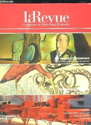 Bild des Verkufers fr LA REVUE N 12 MARS 2008. SOMMAIRE: ART MODERNE ET CONTEMPORAIN, LIVRE ANCIENS ET MODERNES, LES NEWS PARIS, L OEIL DE L EXPERT, L AGENDA ET L INTERVIEW. zum Verkauf von Le-Livre