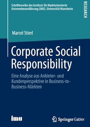 Seller image for Corporate Social Responsibility for sale by BuchWeltWeit Ludwig Meier e.K.