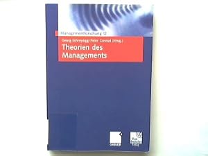 Imagen del vendedor de Theorien des Managements. Managementforschung ; 12 a la venta por books4less (Versandantiquariat Petra Gros GmbH & Co. KG)