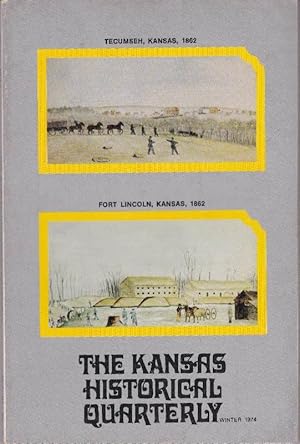 Immagine del venditore per The Kansas Historical Quarterly, Vol XL, No. 4; Winter, 1974 venduto da Clausen Books, RMABA
