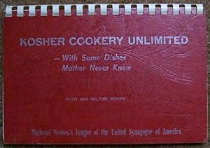 Imagen del vendedor de Kosher Cookery Unilmited a la venta por Wordbank Books