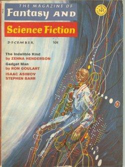 Image du vendeur pour The Magazine of FANTASY AND SCIENCE FICTION (F&SF): December, Dec. 1968 mis en vente par Books from the Crypt