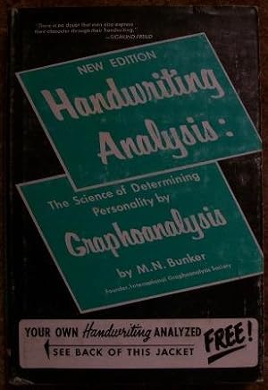 Handwriting Analysis: The Science of Determining Personality By Graphoanalysis