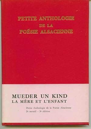 Imagen del vendedor de Petite anthologie de la po�sie alsacienne a la venta por Book Dispensary
