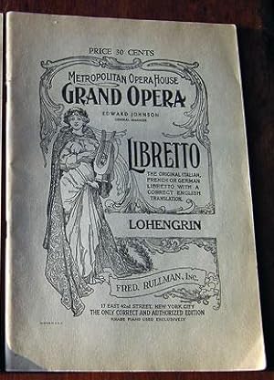 Lohengrin: Opera in Three Acts (Libretto)