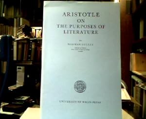 Seller image for Aristotle on the purpose of literature : An inaugural lecture delivered at Saint David' s University College Lampeter on St. David' s Day, 1971. for sale by Antiquariat Michael Solder