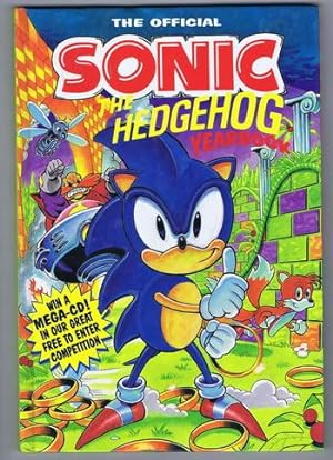 SONIC The Hedgehog {1993} Yearbook {Annual}, The Official . (Published 12/1992) Comic Strips Incl...