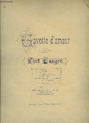 Bild des Verkufers fr GAVOTTE D'AMOUR zum Verkauf von Le-Livre