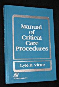 Bild des Verkufers fr Manual of Critical Care Procedures zum Verkauf von Abraxas-libris