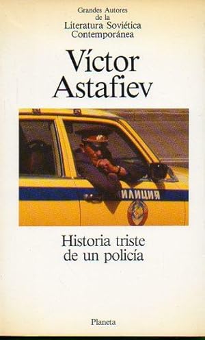 Imagen del vendedor de HISTORIA TRISTE DE UN POLICA. 1 edicin espaola. Trad. Josep Mara Gell. a la venta por angeles sancha libros
