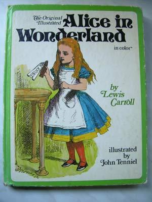 Seller image for The Original Illustrated Alice in Wonderland in Color , Written By Lewis Carroll, Illustrated By John Tenniel, & In COLOR By Martina Selway For This Edition, Specially Coloured By Martina Selway, with Alice on Cover with Long Blonde Hair In Red Socks & for sale by Bluff Park Rare Books