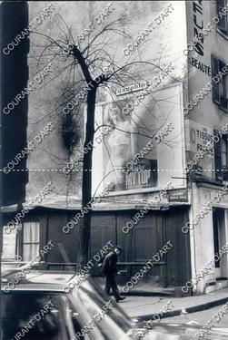 PARIS AVENUE EMILE ZOLA. JEAN SUQUET. 1928-2007. VINTAGE. PHOTOGRAPHIE. TIRAGE ARGENTIQUE, VERS 1...