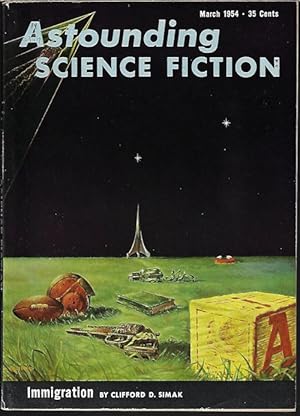 Immagine del venditore per ASTOUNDING Science Fiction: March, Mar. 1954 venduto da Books from the Crypt