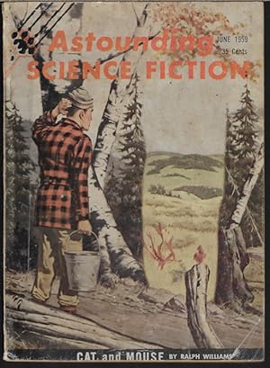 Immagine del venditore per ASTOUNDING Science Fiction: June 1959 venduto da Books from the Crypt