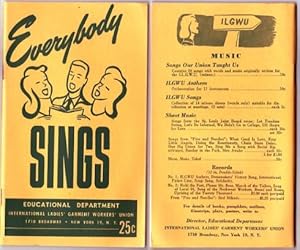Image du vendeur pour Everybody Sings. mis en vente par Truman Price & Suzanne Price / oldchildrensbooks