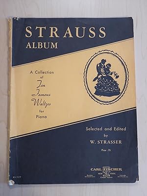 Immagine del venditore per Strauss Album A Collection of Ten Famous Waltzes For Piano venduto da Bradley Ross Books