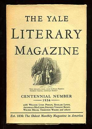 Bild des Verkufers fr Yale Literary Magazine Centennial Number 1936 zum Verkauf von Between the Covers-Rare Books, Inc. ABAA