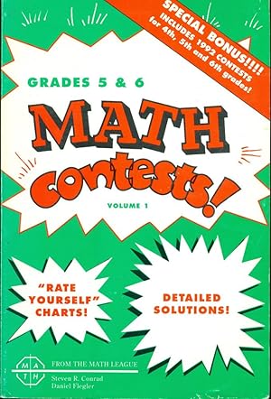 MATH CONTESTS! : Grades 4, 5, and 6: School Years 1979-80 Through 1985-86 (Vol I)