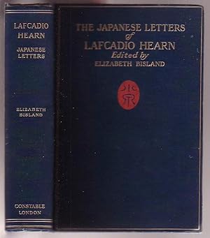 Image du vendeur pour The Japanese Letters of Lafacadio Hearn mis en vente par Renaissance Books, ANZAAB / ILAB