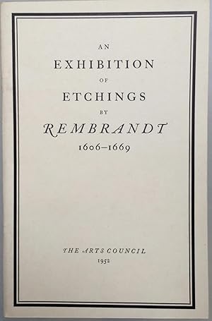 An Exhibition Of Etchings By Rembrandt 1606-1669