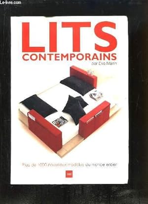 Bild des Verkufers fr Lits Contemporains. zum Verkauf von Le-Livre