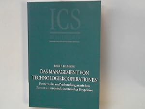 Image du vendeur pour Das Management von Technologiekooperationen. - Partnersuche und Verhandlungen mit dem Partner aus empirisch-theoretischer Perspektive. mis en vente par books4less (Versandantiquariat Petra Gros GmbH & Co. KG)