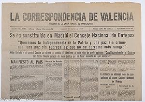 La Correspondencia de Valencia; organo de la Union General de Trabajadores, año LXII, núm. 23, 89...