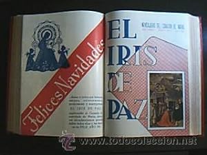 Seller image for Coleccin revistas El Iris de Paz. Mensajero del Corazn de Mara. 22 nmeros en un volumen. for sale by Librera Anticuaria Ftima