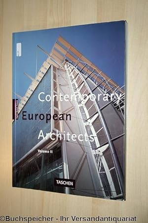 Contemporary European architects : English, Deutsch, français. Vol. 2.