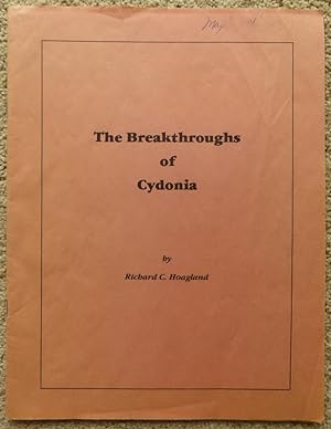 THE BREAKTHROUGHS OF CYDONIA