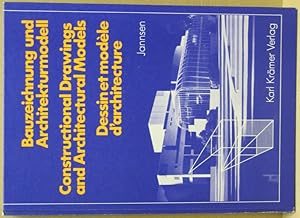 Imagen del vendedor de Bauzeichnung und Architekturmodell. Construction Drawings and architectural Models. Dessin et modle d'Architekture. a la venta por Nicoline Thieme