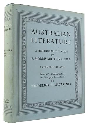 Immagine del venditore per AUSTRALIAN LITERATURE venduto da Kay Craddock - Antiquarian Bookseller