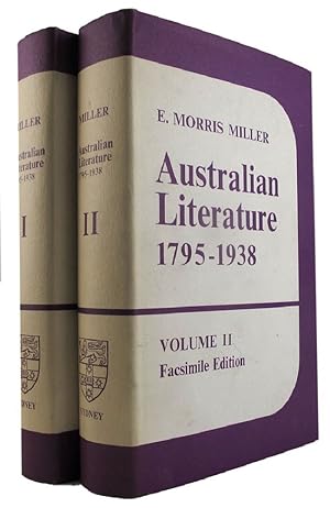 AUSTRALIAN LITERATURE: From its beginnings to 1935