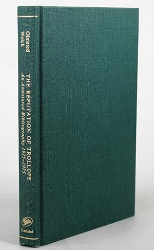 Seller image for THE REPUTATION OF TROLLOPE: AN ANNOTATED BIBLIOGRAPHY 1925-1975 for sale by Kay Craddock - Antiquarian Bookseller