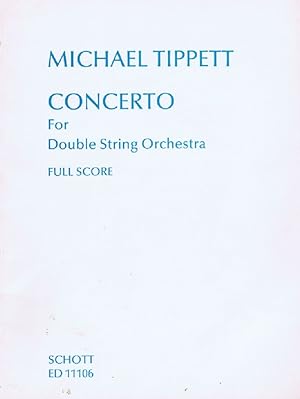 CONCERTO For Double String Orchestra. FULL SCORE