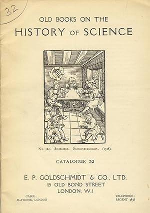 Old books on the history of science [cover title]