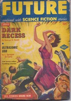 Imagen del vendedor de FUTURE Combined with Science Fiction Stories: July 1951 a la venta por Books from the Crypt