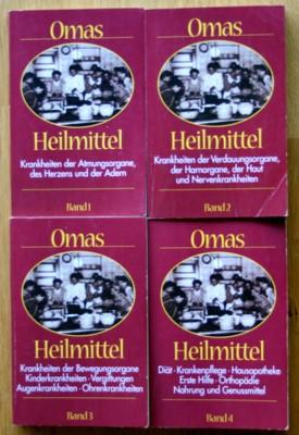 Omas Heilmittel. Band 1: Krankheiten der Atmungsorgane, des Herzens und der Adern. Band 2: Kranke...