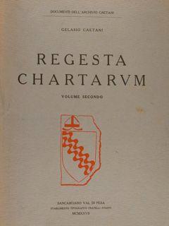 Seller image for Documenti dell'Archivio Caetani. REGESTA CHARTARUM. Volume quinto. for sale by EDITORIALE UMBRA SAS