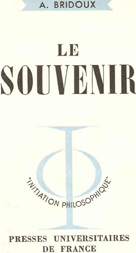 Seller image for Le souvenir for sale by dansmongarage