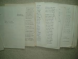a 277-page typescript titled "Tales from the Shenandoah"
