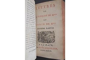 Seller image for Lettres de la Marquise de M *** au Comte de R *** for sale by Librairie Le Feu Follet