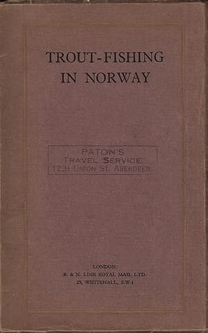 Bild des Verkufers fr TROUT-FISHING IN NORWAY. By H.A. Bryden. zum Verkauf von Coch-y-Bonddu Books Ltd