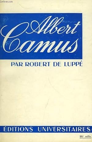 Bild des Verkufers fr ALBERT CAMUS zum Verkauf von Le-Livre