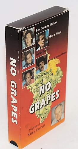 Seller image for No Grapes for sale by Bolerium Books Inc.