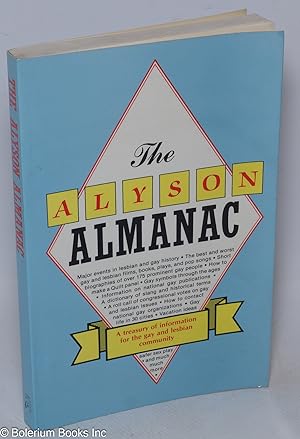 Imagen del vendedor de The Alyson Almanac: a treasury of information for the gay and lesbian community a la venta por Bolerium Books Inc.