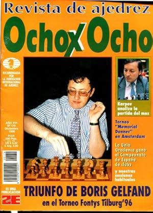 OCHO X OCHO REVISTA DE AJEDREZ. Nº 176, DICIEMBRE 1996.